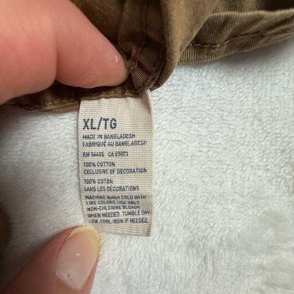 American Eagle Outfitters Brown Casual Button-Down Shirt - Picture 5 of 5